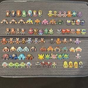 Lot of 87 Spin Master Million Warriors Collectible Mini Figures